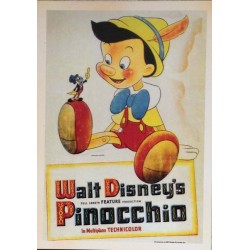 Carte postale Pinocchio