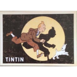 Carte postale Tintin