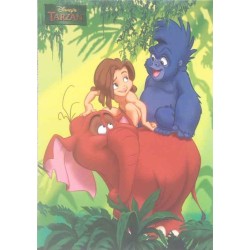 Carte postale Tarzan
