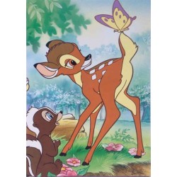 Carte postale bambi