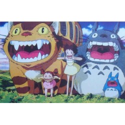Carte postale "Mon voisin Totoro"