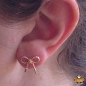 Boucles d'oreilles noeud
