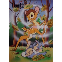 Carte postale " Bambi"