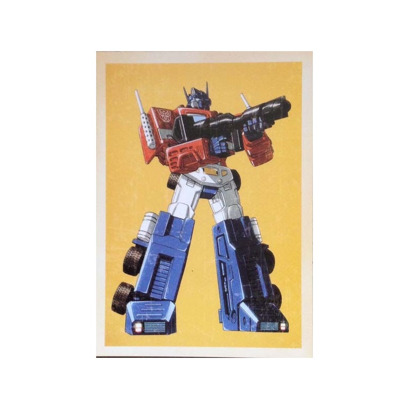 Carte postale Optimus Prime