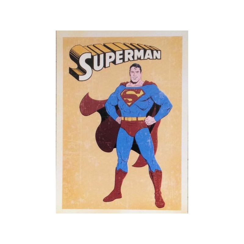 Carte postale Superman