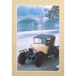 Carte postale voiture ancienne