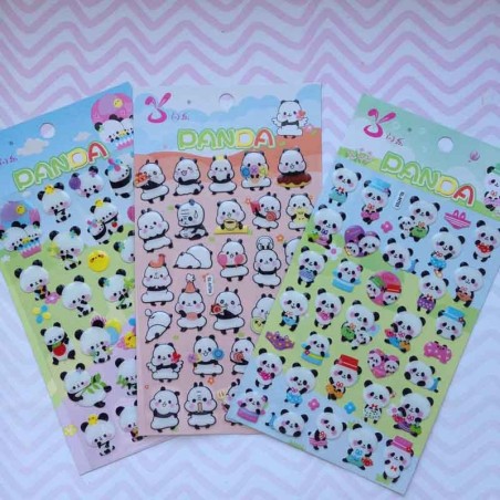 Stickers pandas