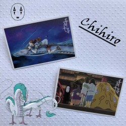Cartes postales le voyage de Chihiro