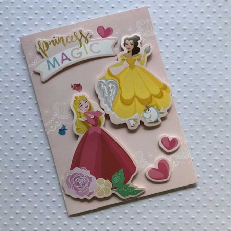 carte postale princesses disney