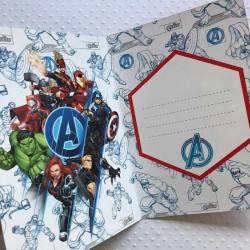 Carte postale Avengers