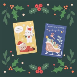 Cartes postales de Noël