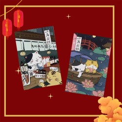 Cartes postales relax cat
