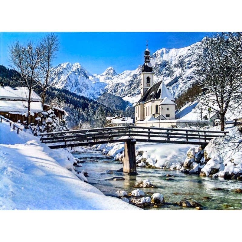 Carte postale hiver