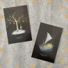 Cartes postales rabbit moonlight