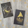 Cartes postales rabbit moonlight