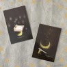 Cartes postales rabbit moonlight