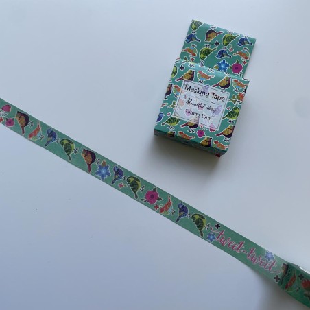 Masking tape oiseaux