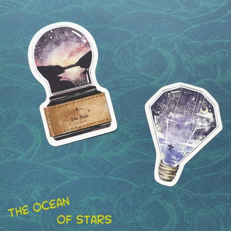 Cartes postales ocean of stars