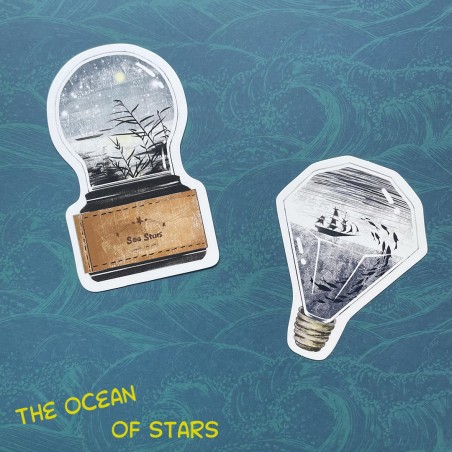 Cartes postales ocean of stars