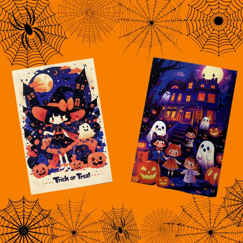 Cartes postales Halloween