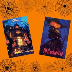 Cartes postales Halloween