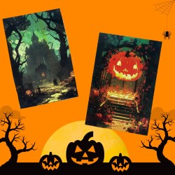 Cartes postales Halloween