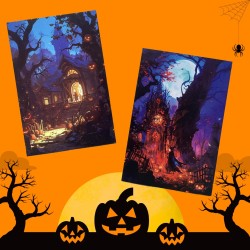 Cartes postales Halloween