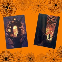 Cartes postales Halloween