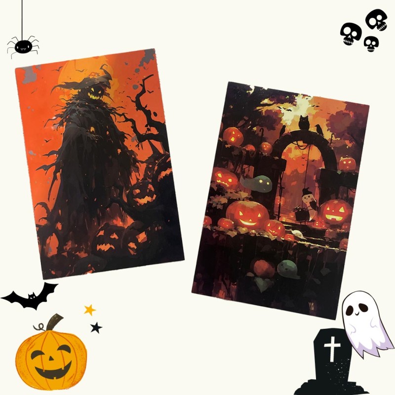 Cartes postales Halloween