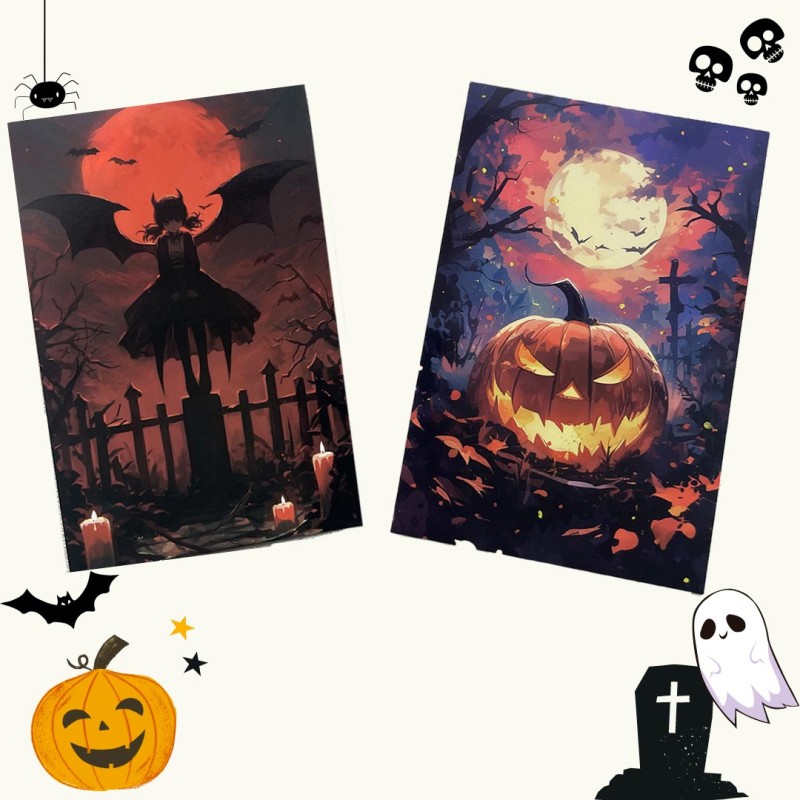 Cartes postales Halloween