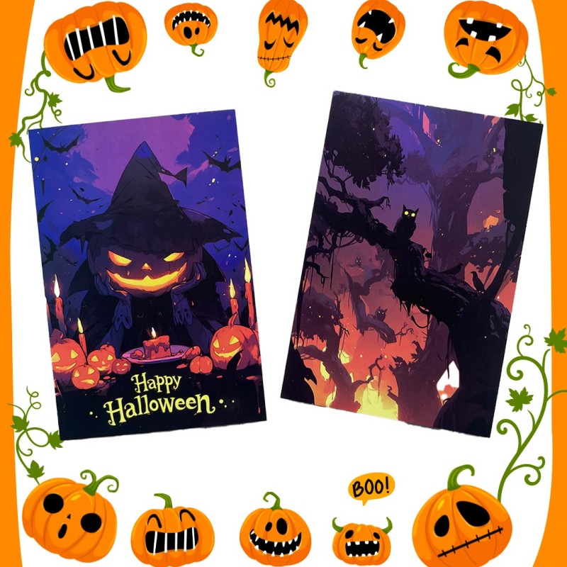 Cartes postales Halloween