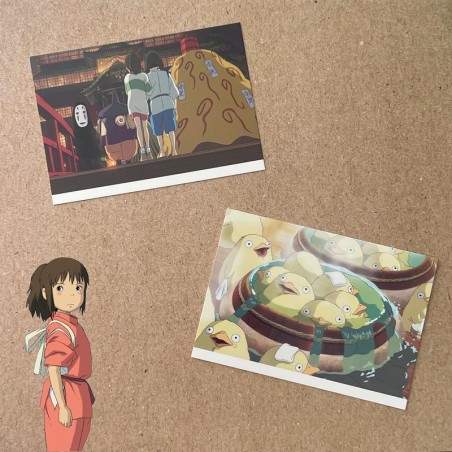 Cartes postales le voyage de Chihiro