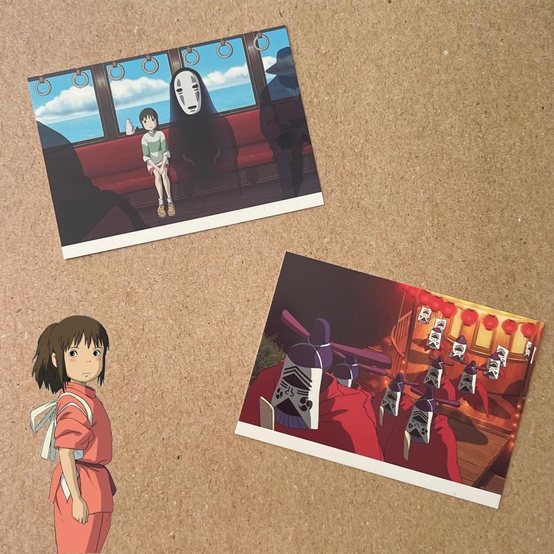 Cartes postales le voyage de Chihiro