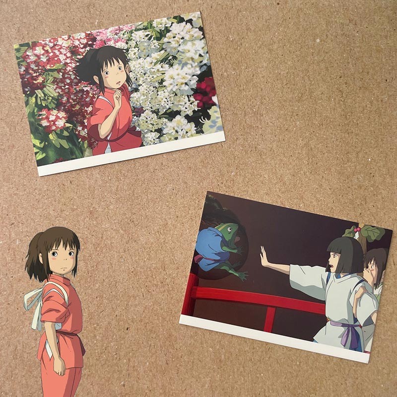 Cartes postales le voyage de Chihiro