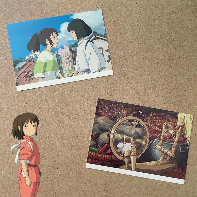 Cartes postales le voyage de Chihiro