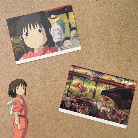 Cartes postales le voyage de Chihiro