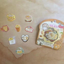 Stickers chats et pâtisseries