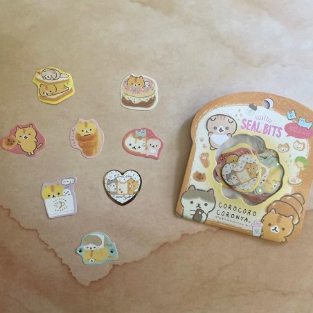 Stickers chats et pâtisseries