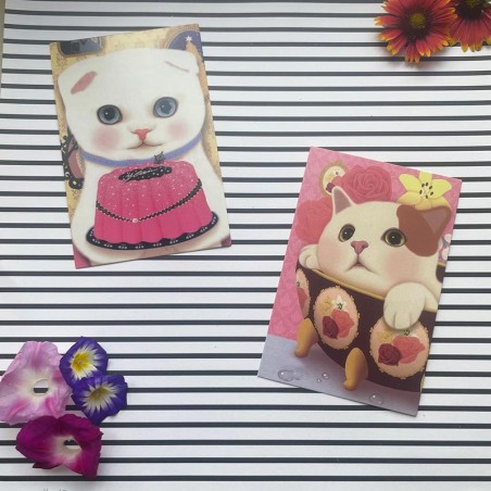 Cartes postales vintage chat