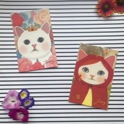 Cartes postales vintage chat