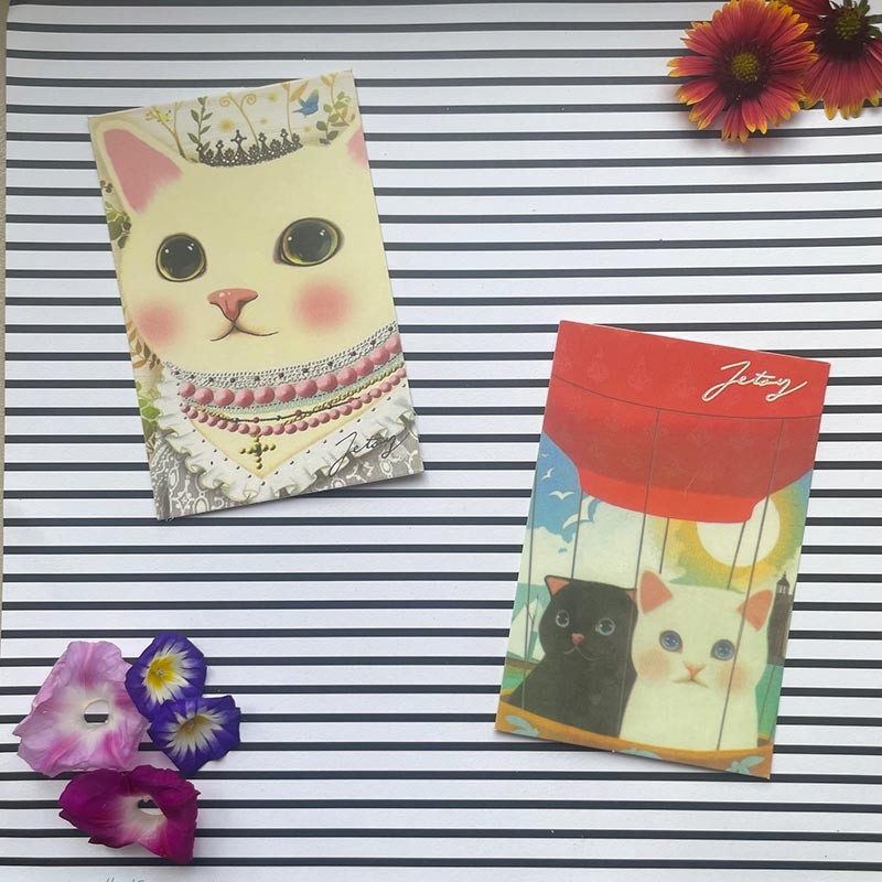 Cartes postales vintage chat