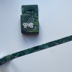 Masking tape forêt enchantée