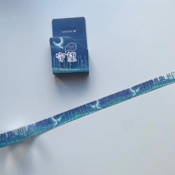 Masking tape forêt bleue
