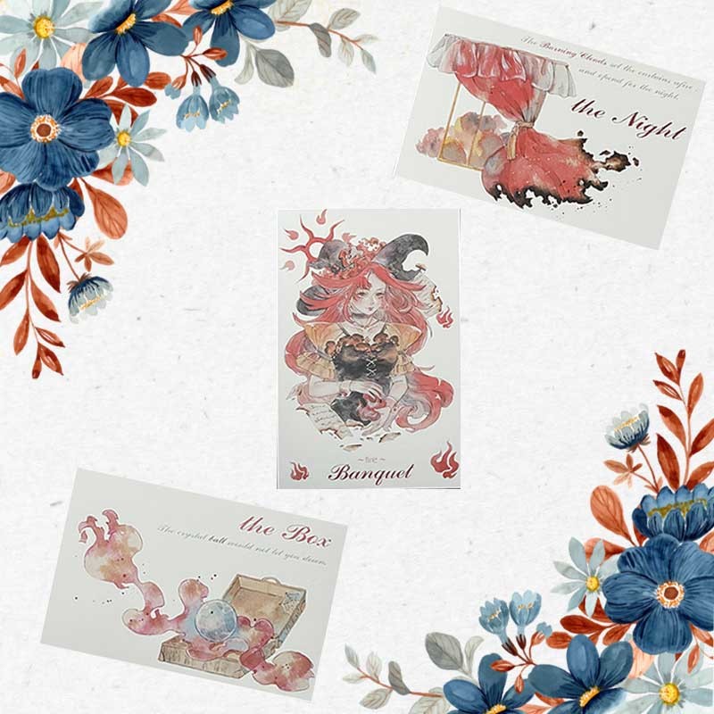 Cartes postales fées de la nature