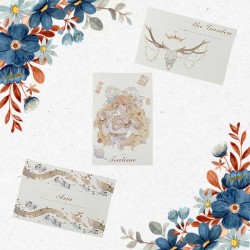 Cartes postales fées de la...