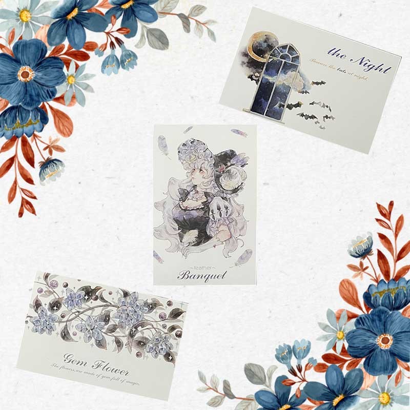 Cartes postales fées de la nature