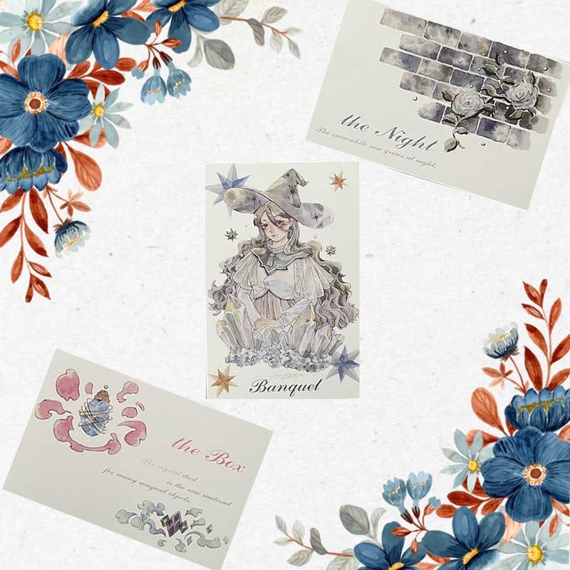 Cartes postales fées de la nature