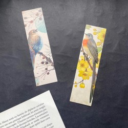 Marque pages oiseaux
