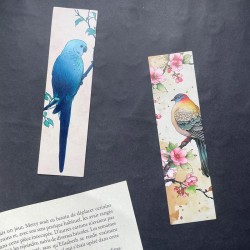 Marque pages oiseaux