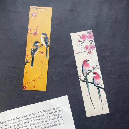 Marque pages oiseaux
